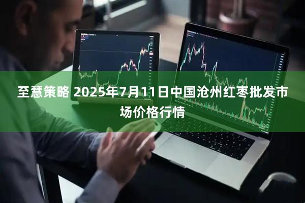 至慧策略 2025年7月11日中国沧州红枣批发市场价格行情