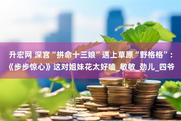 升宏网 深宫“拼命十三娘”遇上草原“野格格”：《步步惊心》这对姐妹花太好嗑_敏敏_劲儿_四爷